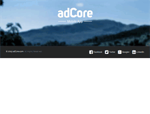 Tablet Screenshot of go.adcore.com