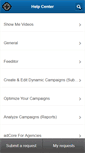 Mobile Screenshot of help.adcore.com